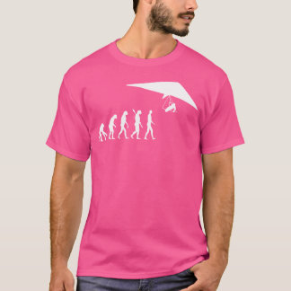 Hanggleiten Evolution Schweben Hanggleiter Luftspo T-Shirt