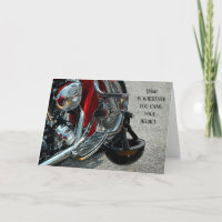 Hanghelm V-Twin Motorrad-Anniversary Card