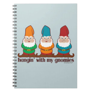 Hangin mit meinem Gnomies Notizblock