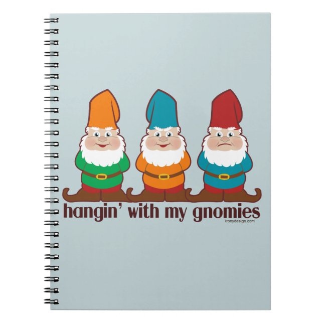 Hangin mit meinem Gnomies Notizblock (Vorderseite)