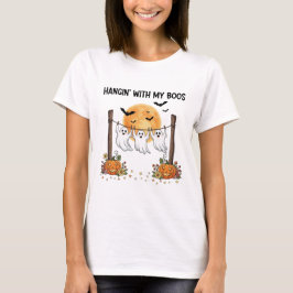 Hangin" mit meinen Boos | Funny Halloween Women's T-Shirt