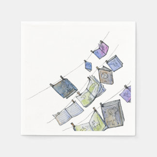 Hanging Books Paper Napkin Serviette
