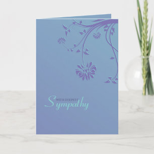 Hanging Branch Deepest Sympathy Card Karte
