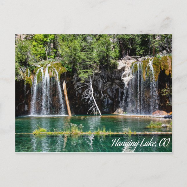 Hanging Lake Majesty Postkarte (Vorderseite)