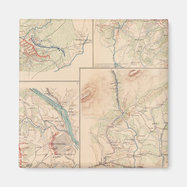 Hanging Rock Monocacy Magnet (Vorne)