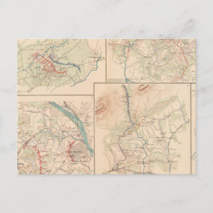 Hanging Rock Monocacy Postkarte