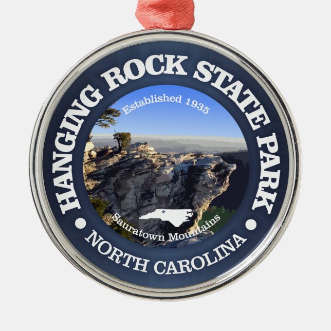 Hanging Rock SP Ornament Aus Metall (Vorne)