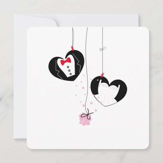 Hanging Wedding Symbole. Bräutigam (Vorderseite)