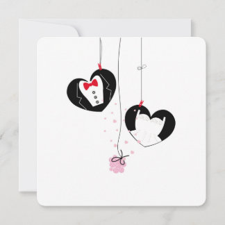 Hanging Wedding Symbole. Bräutigam