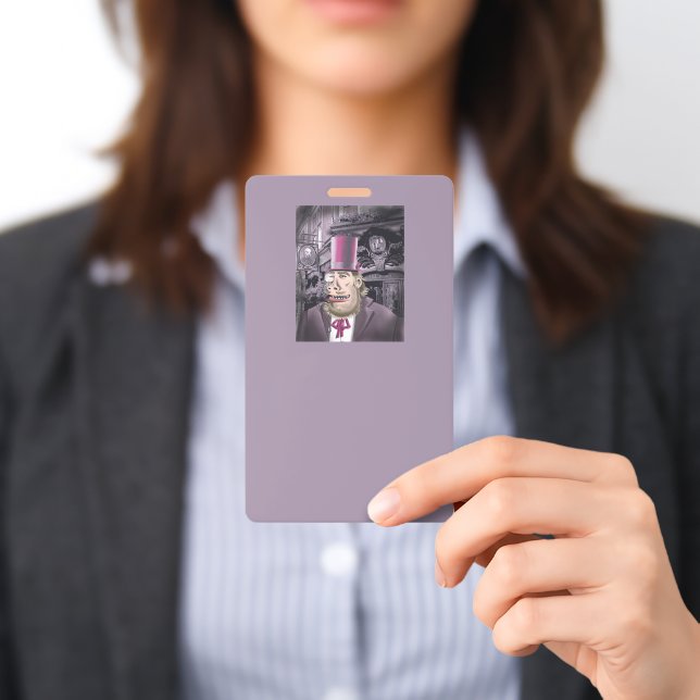Hanging With Hyde badge violet vertical (Présenté)