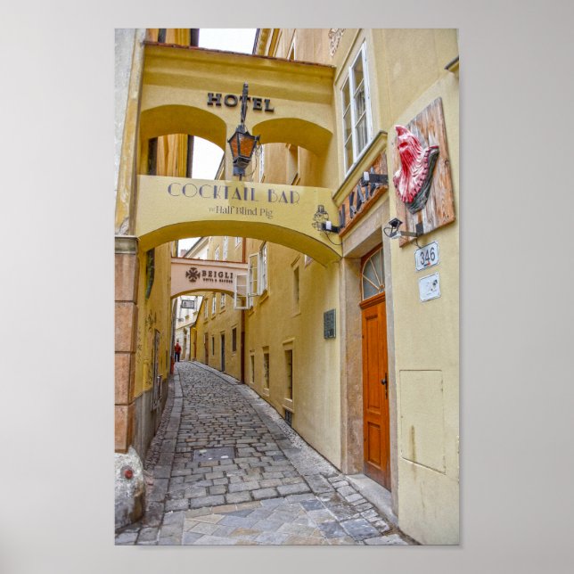 Hangman's Street, Bratislava, Slowakei Poster (Vorne)