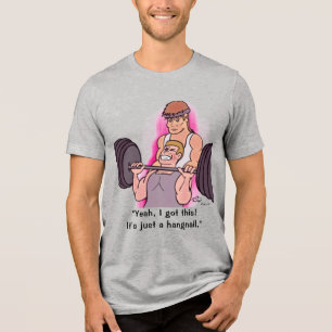 Hangnail Men Tri-Blend Shirt