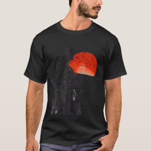 Hangover menschlicher Baum Surreal Artistic Sunset T-Shirt