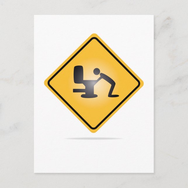 Hangover Postkarte (Vorderseite)