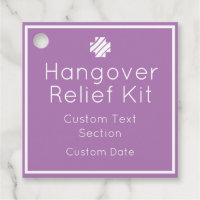 Hangover Relief Kit Fevor Tags