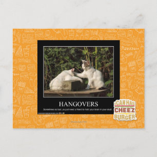 Hangovers Postkarte