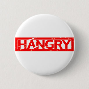 Hangry Briefmarke Button