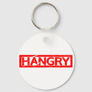 Hangry Briefmarke Schlüsselanhänger