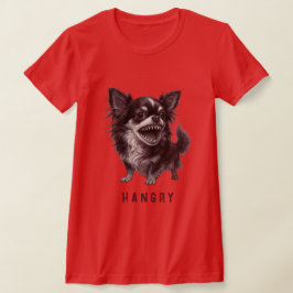 Hangry Chihuahua - Funny Aggressive Wut Beängstige T-Shirt
