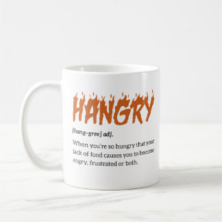 Hangry Definition  Kaffeetasse