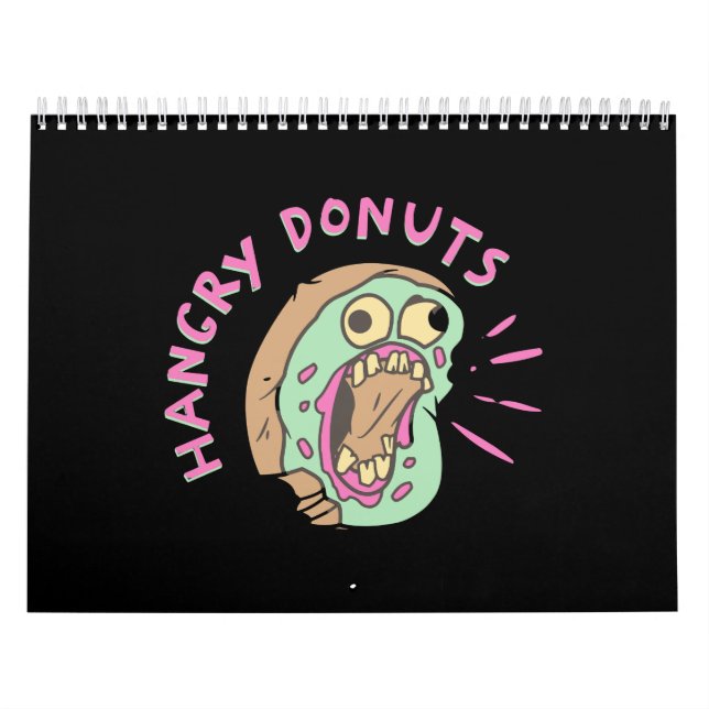 Hangry Donut Mascot Kalender (Titelbild)