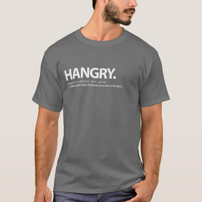 HANGRY T-Shirt (Vorderseite)