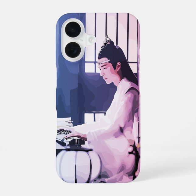 Hanguang Jun Lan Wangji Die unzähligen MDZS iPhone 16 Hülle (Rückseite)