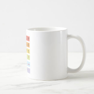 Hangul Blanc 11 oz classique Mug blanc