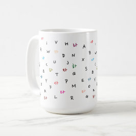 Hangul Et L'Alphabet Mug