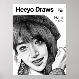 Hani Poster - By Heeyo Draws
