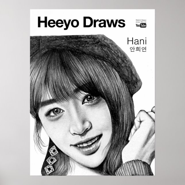 Hani Poster - By Heeyo Draws (Vorne)