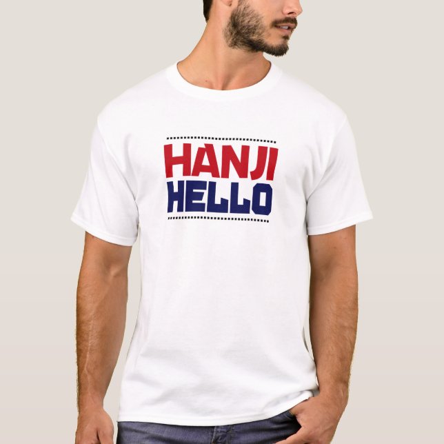 HANJI HELLO T-Shirt (Vorderseite)