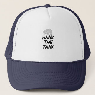 Hank the tank bear t shirt truckerkappe