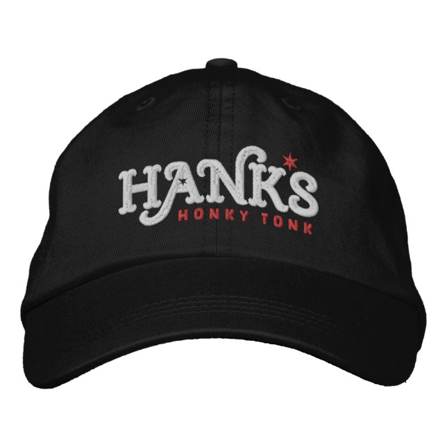 Hanks ursprüngliches offizielles Logo Bestickte Kappe (Vorderseite)