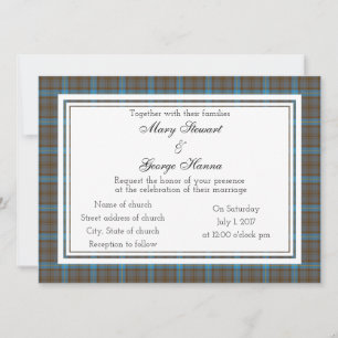 Hanna Scottish Faire-part de mariage