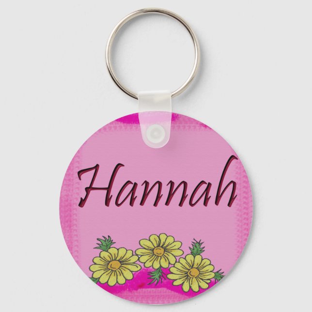 Hannah Daisy Schlüsselanhänger (Vorderseite)