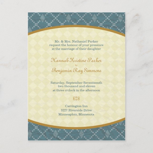 Hannah Einladung (Vorderseite)