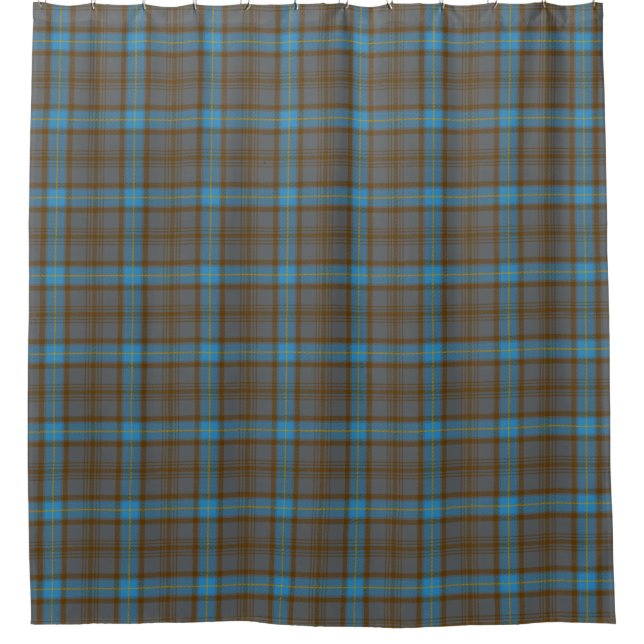 Hannah Tartan Duschvorhang (Vorderseite)