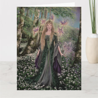 Hannah Titania, carte de voeux du soir d'été