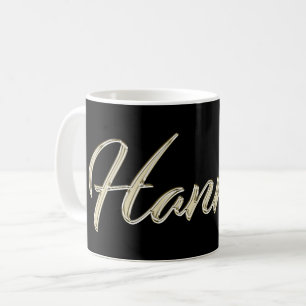 Hannah white gold Handwriting Tasse de café