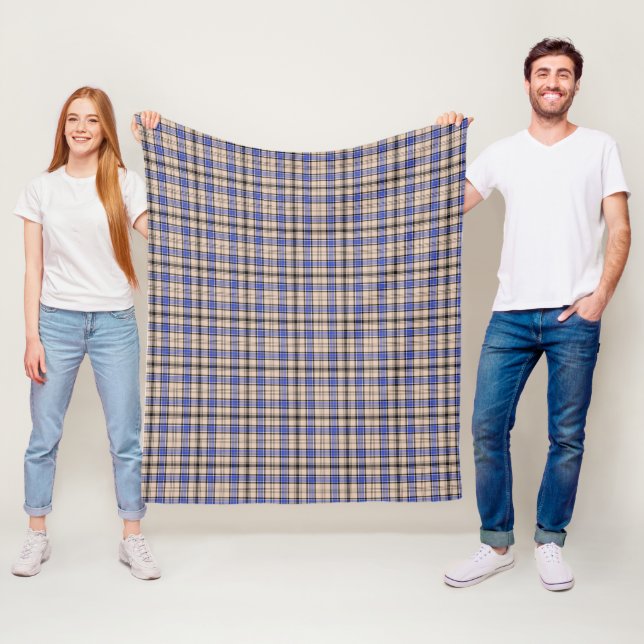 Hannay-Schottenmuster Fleecedecke (Beispiel)