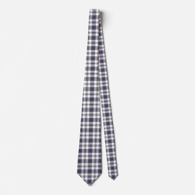 Hannay Tartan Kariert-blaues Muster Krawatte (Vorderseite)