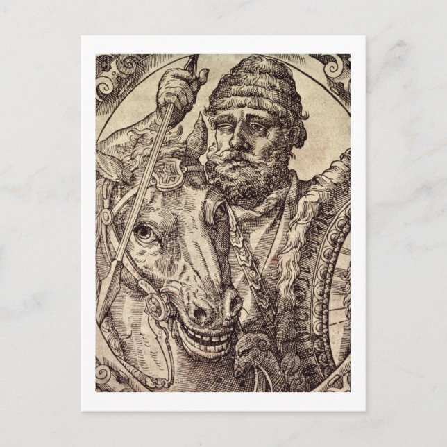 Hannibal (247-183 v. Chr.) (Gravieren) Postkarte (Vorderseite)