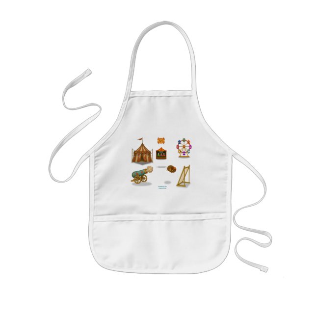 Hannibal die Kanonenkugel Kinderschürze (Vorne)