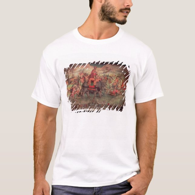 Hannibal, welches die Alpen überquert T-Shirt (Vorderseite)