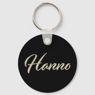 Hanno whitegold Button Schlüsselger Schlüsselanhänger