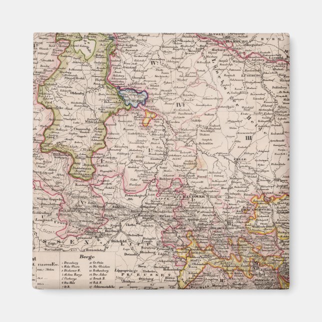 Hannover, Deutschland Magnet (Vorne)