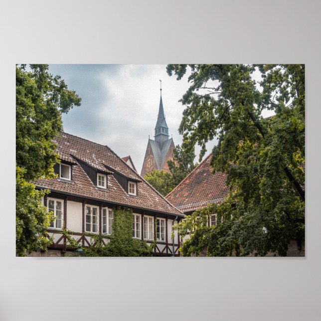 Hannover Deutschland Poster (Vorne)