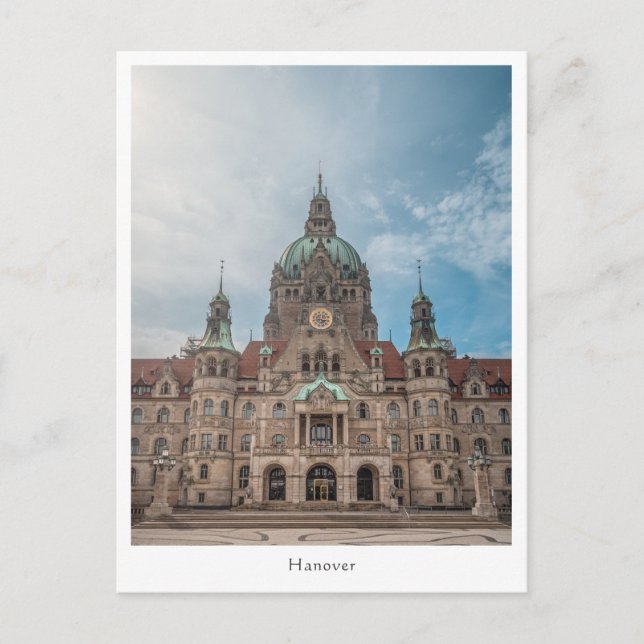 Hannover Deutschland Postkarte (Vorderseite)