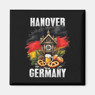 Hannover Deutschland Souvenir German Flag Travel Magnet
